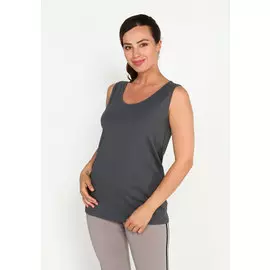 Майка трикотажная с широкими лямками