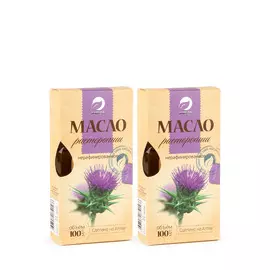 Масло расторопши АЛТЭЯ для печени, 2 шт
