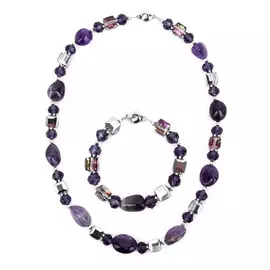 Набор бусы+ браслет "Патриссия"