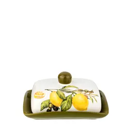 Набор из масленки с подставкой под ложку