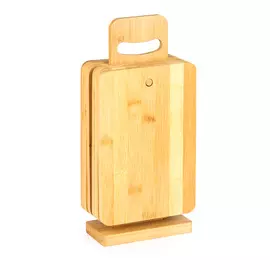 Набор разделочных досок из бамбука, 6 шт