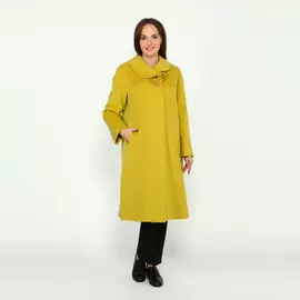 Пальто прямое с воротником