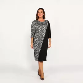 Палатье-миди с округлым вырезом