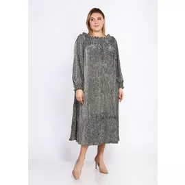 Платье из жатого бархата