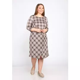Платье "Стильная клетка"