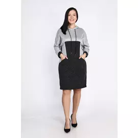 Платье "Стильный микс"