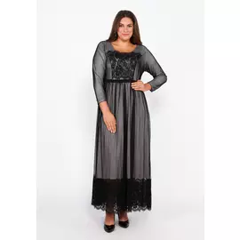 Платье с кружевом