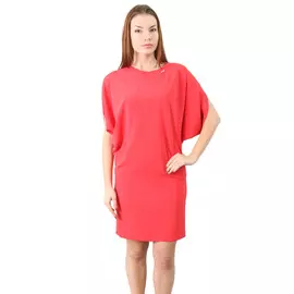 Платье с рукавами «летучая мышь» на запонках