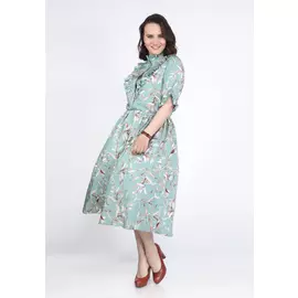 Платье с рюшей "Карина"