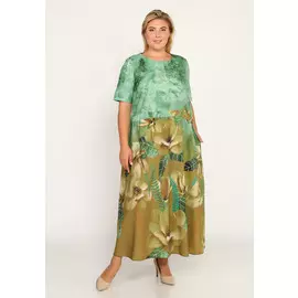 Платье с завязками спереди