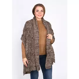 Плед вязаный из верблюжьей шерсти