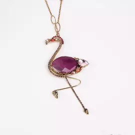 Подвеска"Радужный фламинго"