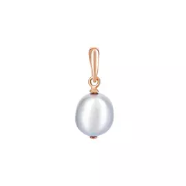 Подвеска серебряная "Жемчужный изыск"