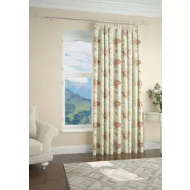 Портьера "Розовый букет"