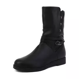 Сапоги комфортные с модным ремешком