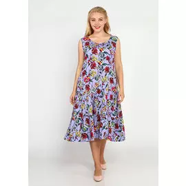 Сарафан-миди многоярусный