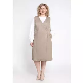 Сарафан-жилет двубортный