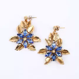 Серьги "Цветочный мотив"