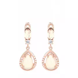 Серьги серебряные "Афродита"