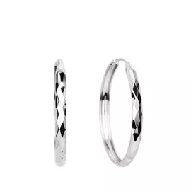 Серьги серебряные, "Ангелина"