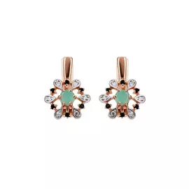 Серьги серебряные "Анита"