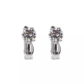 Серьги серебряные "Чудесный блеск"