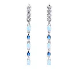 Серьги серебряные "Джулия"