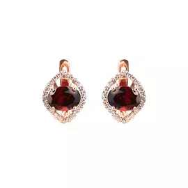 Серьги серебряные "Кэлли"