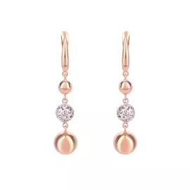 Серьги серебряные "Лолита"