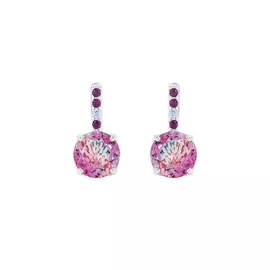 Серьги серебряные "Мгновение чувств"