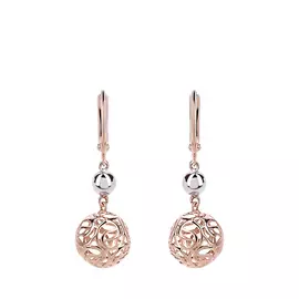 Серьги серебряные "Модный образ"