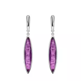 Серьги серебряные "Прованс"