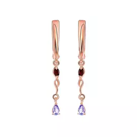 Серьги серебряные "Селена"