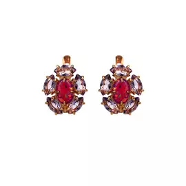 Серьги серебряные "Селина"