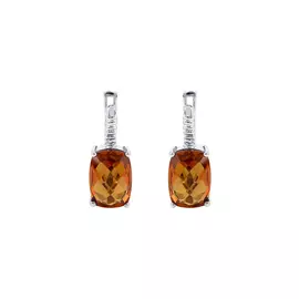 Серьги серебряные "Скарлетт"