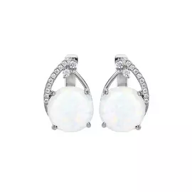 Серьги серебряные "Валенсия"