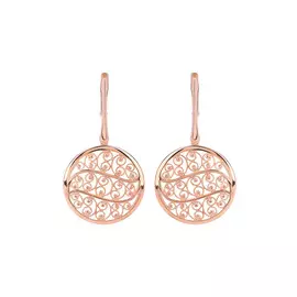 Серьги серебряные "Виэль"