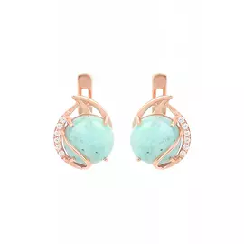 Серьги серебряные "Волшебная иллюзия"