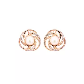 Серьги серебряные "Жемчужная красота"