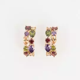 Серьги «Яркая фиеста»