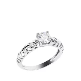 Серебряное кольцо "Ажурное сокровище"