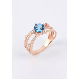 Серебряное кольцо "Тропический риф"