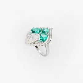 Серебряное кольцо «Румба»