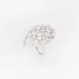 Серебряное кольцо «Вальс»