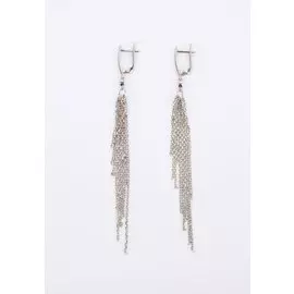 Серебряные серьги "Летняя романтика"