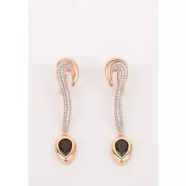 Серебряный серьги "Символ мудрости"