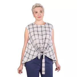 Топ "Модная клетка"