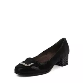 Туфли на среднем каблуке с пряжкой