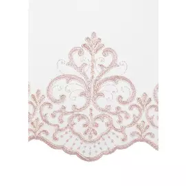 Тюль с объёмной вышивкой «Тайное сияние»