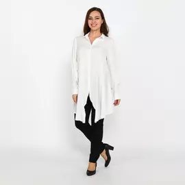 Туника ассиметричная на пуговицах